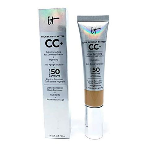 It Cosmetics Cc Cream Spf 50 Neutral Medium Full Coverage 108 Ounces
