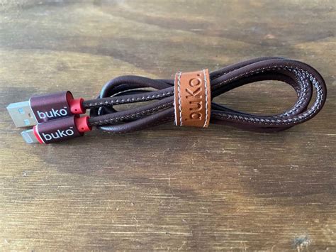 Leather Lightning Usb Charger Cables Buko