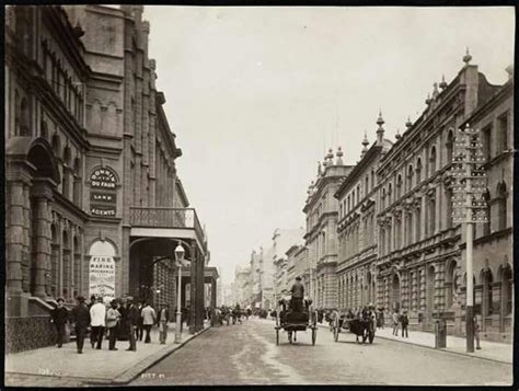 Pitt Stsydney In 1880photo From National Library Of Australiaa♥w
