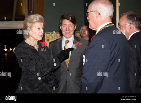 Princess Alexandra Arrives At The Annual Royal Festival Of Remembrance