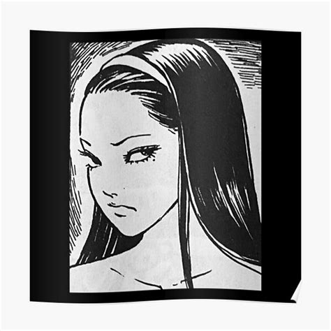 Anime Tomie Junji Ito Poster For Sale By Cathalpaul Redbubble