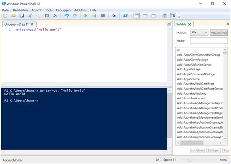 Using Visual Studio Code For PowerShell Development