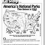 National Parks Worksheets Pdf