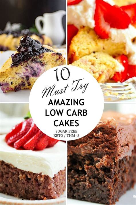This low carb birthday cake features layers of moist chocolate cake filled with rich vanilla pastry cream. 10 Amazing Low-Carb Cakes You Have to Try in 2020 | Low carb cake, Low carb recipes dessert ...
