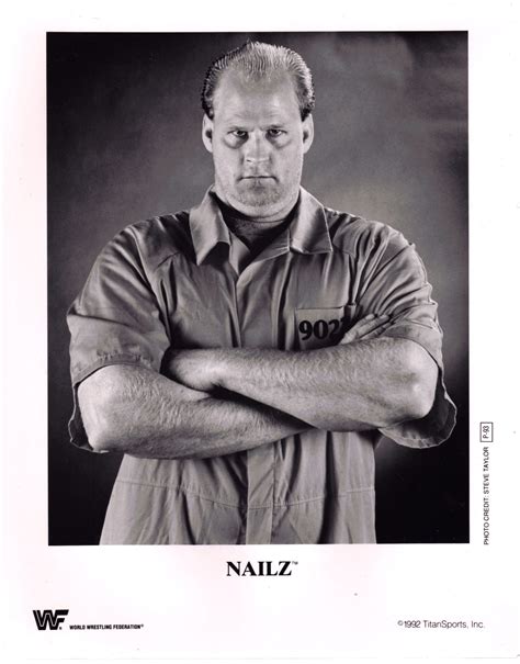 Someone Bought This Pouting Nailz Promotional Photo Wrestlecrap