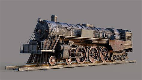 Locomotive Berkshire Steam 3d Model Turbosquid 2120563