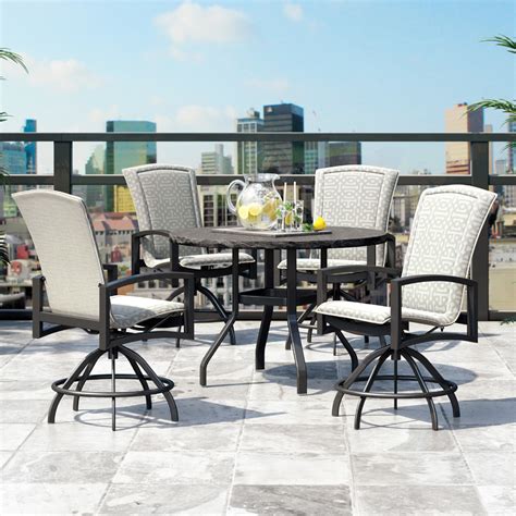 Homecrest Havenhill Balcony Set With Slate Table Hc Havenhill Set7