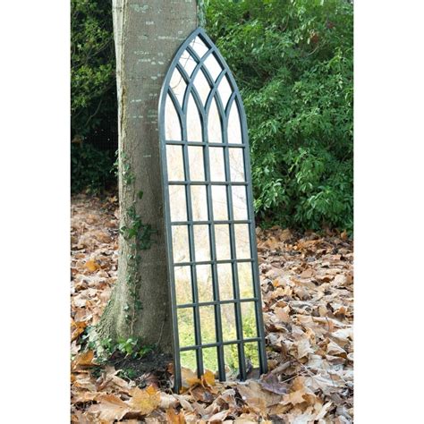 Somerley Rustic Arch Large Garden Mirror