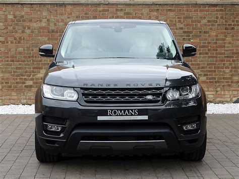 Ebony with mars red stitch. 2017 Used Land Rover Range Rover Sport 3.0 V6 Supercharged ...