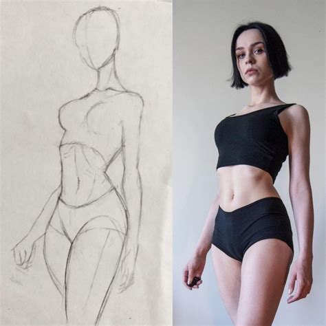 Collection 93 Pictures Female Figure Drawing Reference Photos Completed