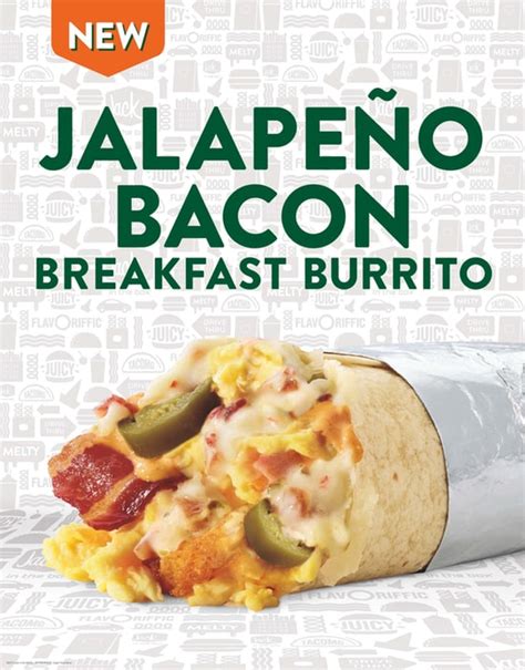 I ordered a chorizo smothered breakfast burrito. FAST FOOD NEWS: Jack in the Box Jalapeño Bacon Breakfast ...