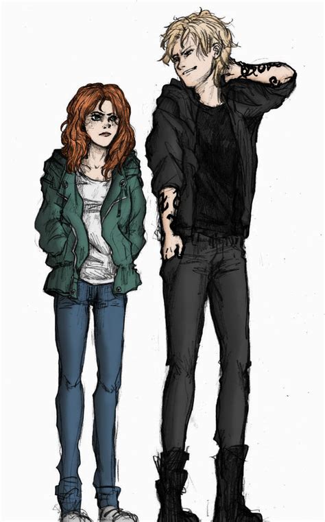 Tmi Fanart Clary And Jace By Be The Real Me On Deviantart