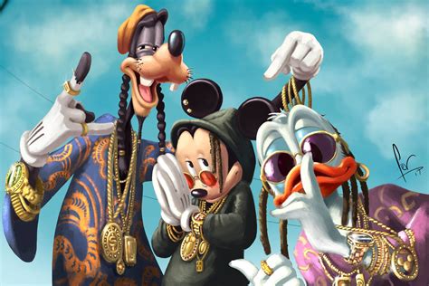 Goofy Mickey Mouse And Donald Duck Famous Characters