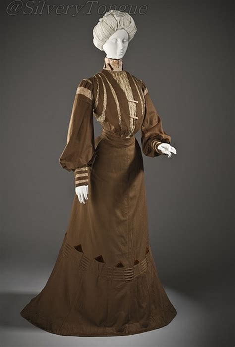 Day Dress Ca 1900 France Lacma 1900s Fashion Edwardian Fashion