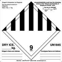 Class 9 Label For Dry Ice