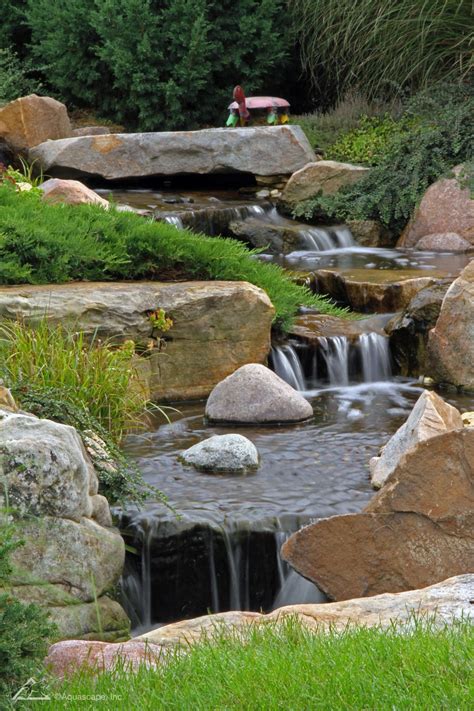 There is no fixed pattern that you should follow when placing the rocks in the tank. Pondless Waterfall Design & Construction Tips for Beginners