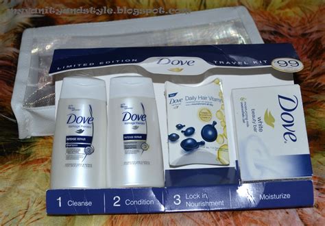 Myvanityandstyle Dove Limited Edition Travel Kit