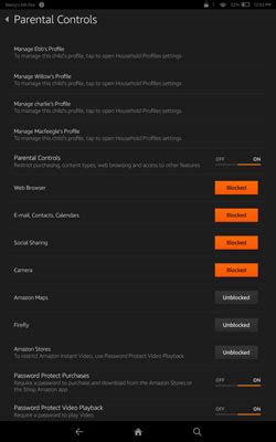 Working with your child to ensure they develop good habits through your instruction and guidance. Parental Controls on Your Fire Tablet - dummies