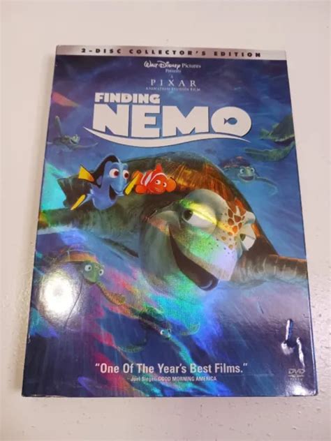 Walt Disney Pixar Finding Nemo Disc Collector S Edition Dvd With