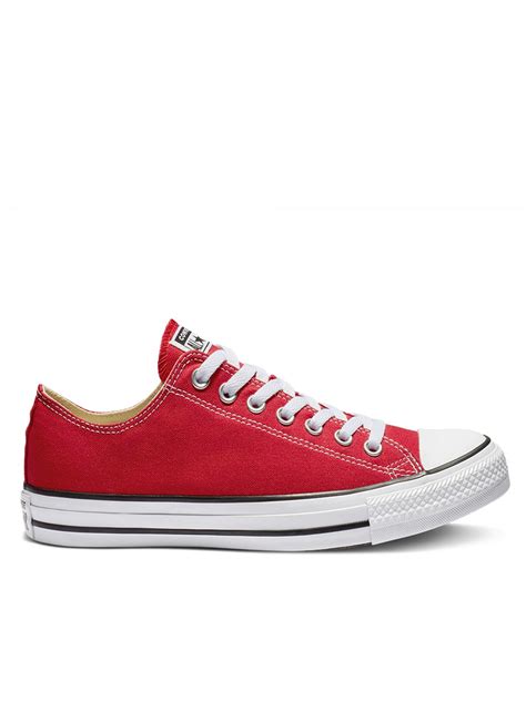 Converse baskets montantes baskets chuck taylor in rouge 45. Converse Chuck Taylor all star toile basse rouge ...