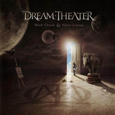 Dream Theater Black Clouds And Silver Linings Banner Huge 4x4 Ft Fabric