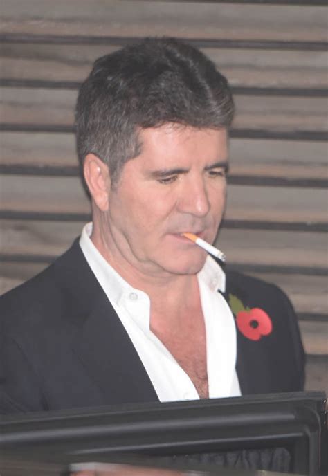 Simon Cowell Fined £100 To Spark Up Cigarette At X Factor Daily Star