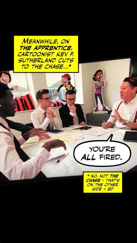 in review the apprentice does comics… badly