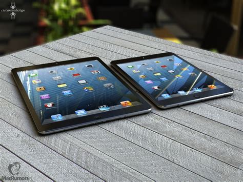 Size Comparison Of Ipad 4 Ipad Mini Iphone 5 And Upcoming Ipad 5