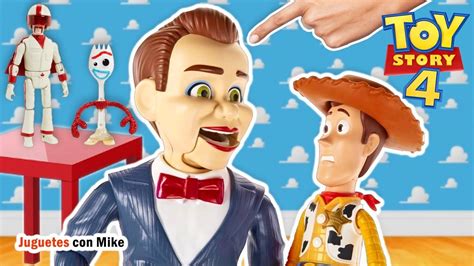 Abriendo Juguetes De Toy Story 4 Benson Forky Duke Caboom Woody