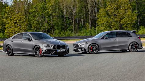 Mercedes Amg A45 S Cla 45 S Hit The Track In Official Videos