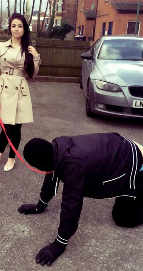 Financial Dominatrix Paige Baron Was Paid £1k To Walk Man Like A Dog