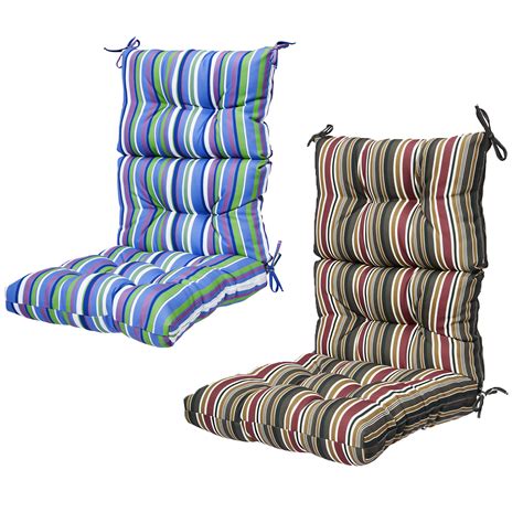 Choose from back cushions, deep seat cushions. 2Pcs Solid Outdoor Chair Cushion High Back Chair Cushion ...
