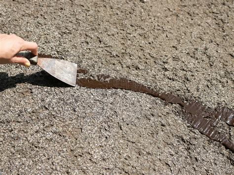 Repair Cracks And Apply Sealer To An Asphalt Or Blacktop Driveway HGTV