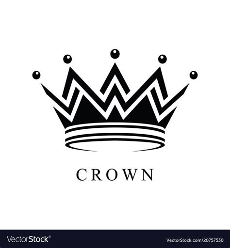 King Crown Logo Laurette Seal