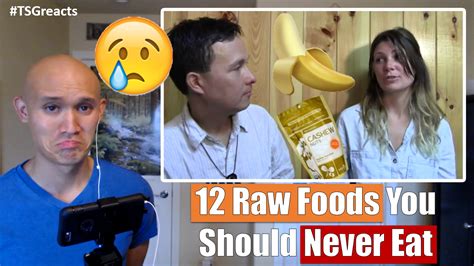 12 raw foods you should never eat according to the experts reaction video
