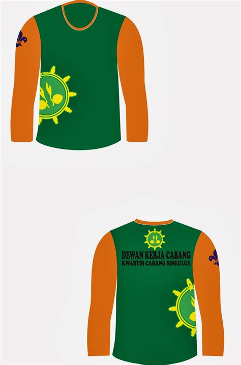 Apasih kaos lapangan itu kak? Design Baju Lapangan (by. Kak Mul) ~ Kwartir Cabang Simeulue