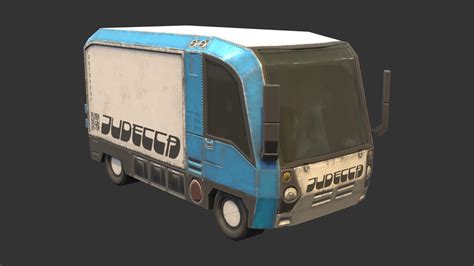 Small Box Truck Buy Royalty Free 3d Model By Renafox Kryik1023