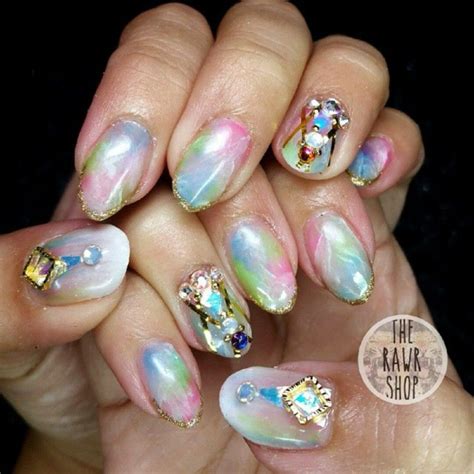 Pearly Iridescent Nails Nails How To Do Nails Hair And Nails