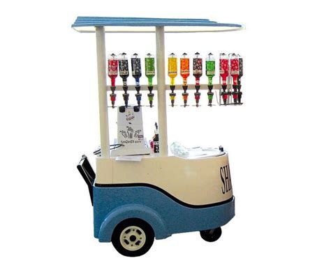 Hire The Snow Cone Machine With The American Style Cart You Will Have