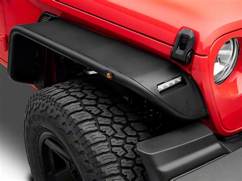Barricade Jeep Wrangler Tubular Fender Flares With Led Drl And Marker