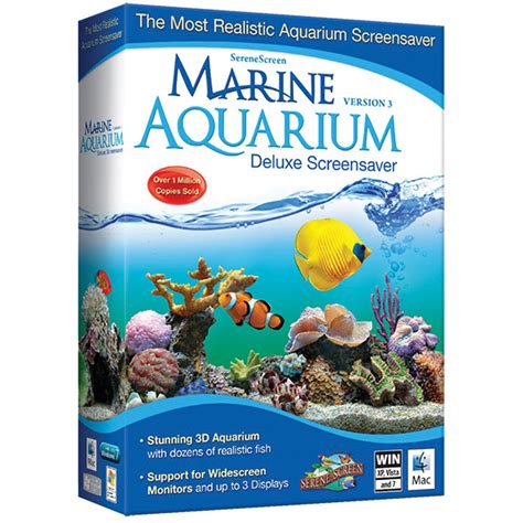 Avanquest Marine Aquarium Deluxe Screensaver Windows