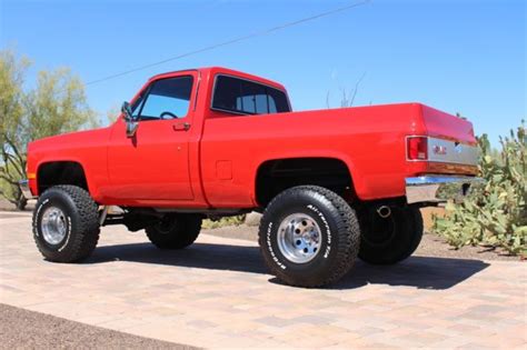 1987 Gmc 4x4 K15 Or Chevy K10 Short Bed Restored Lifted With Built 350