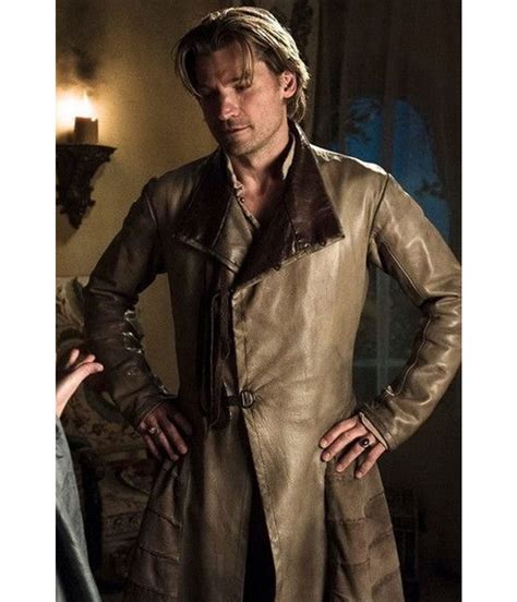 Nikolaj Coster Game Of Thrones Jaime Lannister Leather Coat Jackets