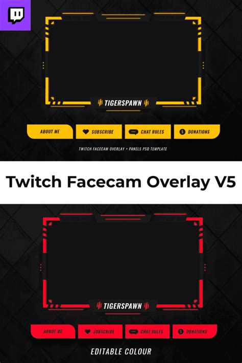 10 Best Twitch Overlay Templates For 2021 Free And Premium Templates