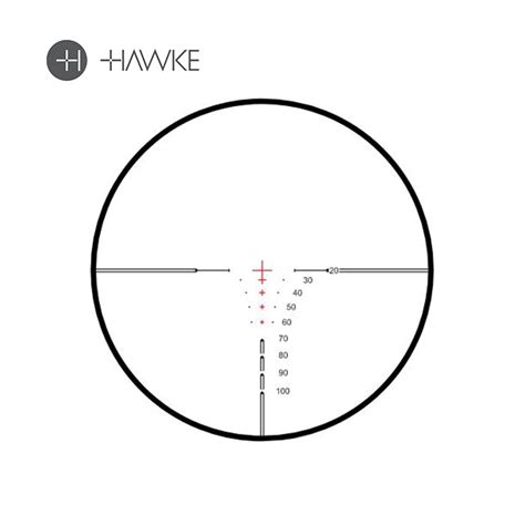 Hawke Xb30 Pro 1 5x24 Illuminated Reticle Crossbow Scope