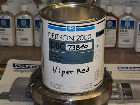 Purchase Ppg Deltron 2000 Dbc73840 Viper Red Chrysler Code Prn Rn