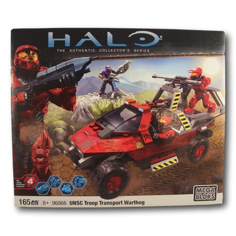Halo Mega Bloks Unsc Troop Transport Warthog Exclusive