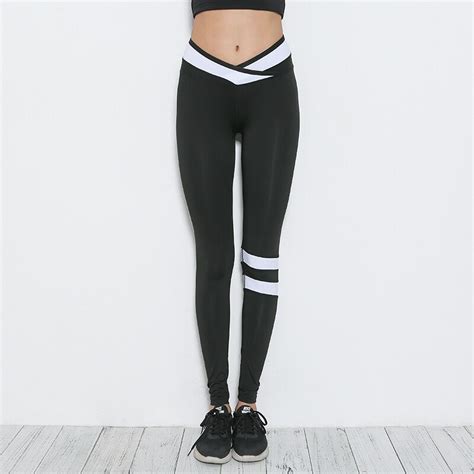 2018 Women Sports Leggings Fitness Yoga Pants Sex High Waist Stretched Sports Pants Gym Clothes