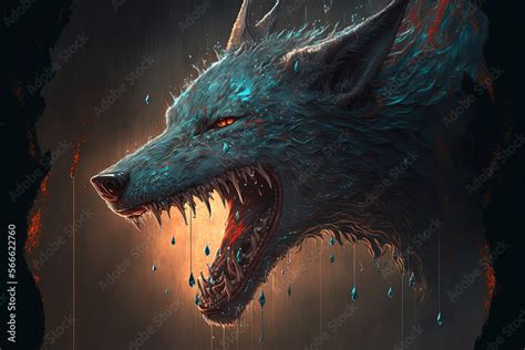 Half Dragon Half Wolf
