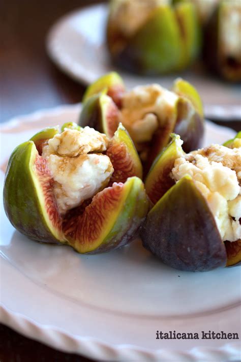 Figs first need is sun. Stuffed Figs with Balsamic Vinegar - italicana kitchen